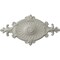 Ekena Millwork Quentin Ceiling Medallion, Hand-Painted Pot of Cream, 23 1/2"W x 12 1/4"H x 1 1/2"P CM23RO1PCF - alternate 1